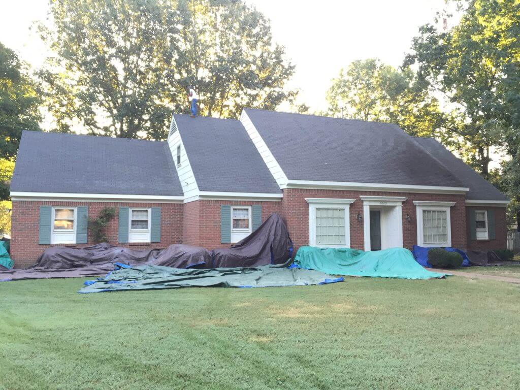 GAF Timberline HD roof installed in Germantown