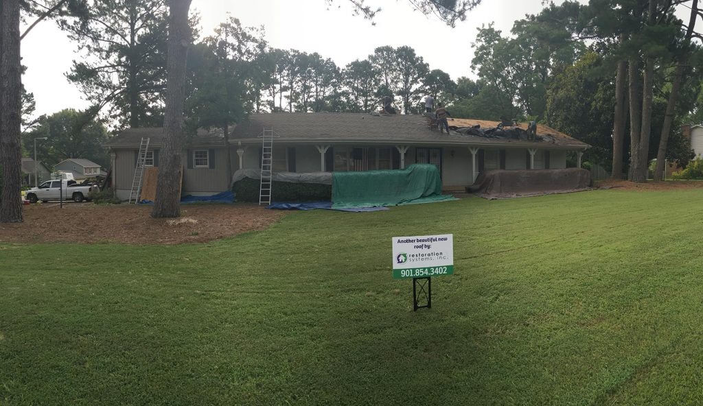 GAF Timberline HD Barkwood Roof in Collierville, TN