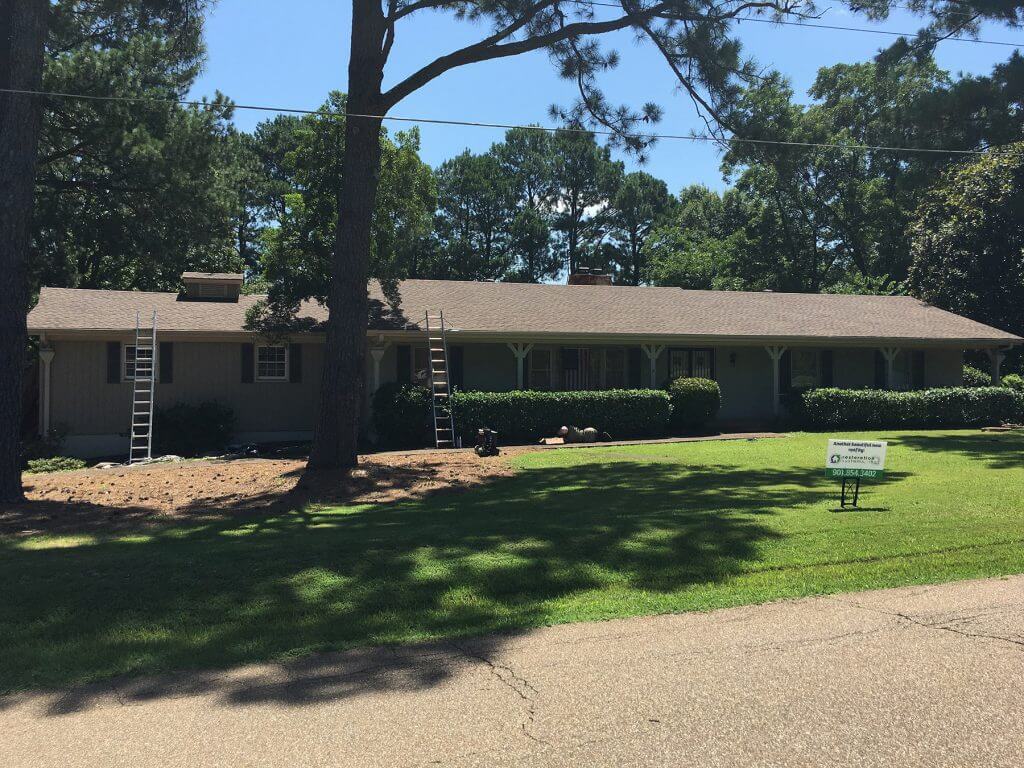 GAF Timberline HD Barkwood Roof in Collierville, TN