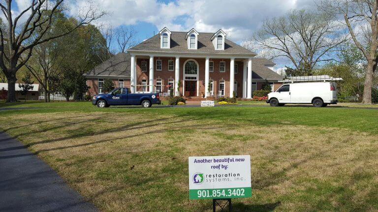 Another Collierville TN Roof Repair