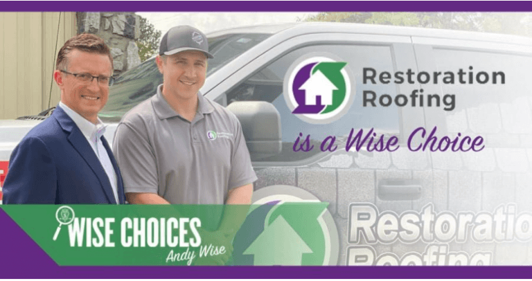 Restoration Roofing Selected as Wise Choice