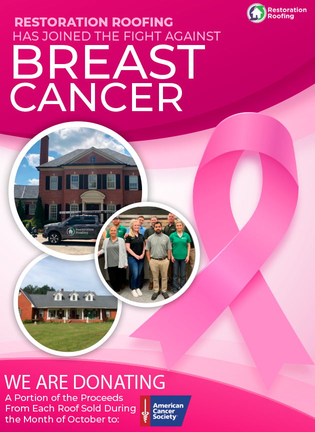 Restoration Roofing Joins the Fight Against Breast Cancer