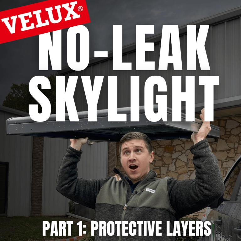 How To Install a No-Leak Skylight