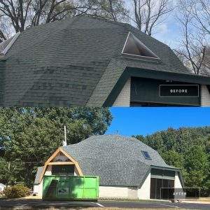 Collierville roof and skylight