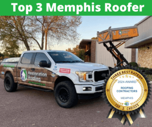 Restoration Roofing Named Among Top 3 Memphis Roofers for 2024