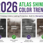 2026 Atlas Shingle Color Trends for Memphis Homes